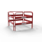 Shaft safety guard | 1,00 m wide, 2-part